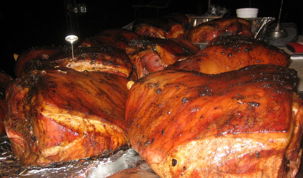Smoked Pork Shoulders