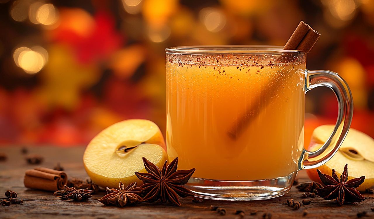 Spiked Hot Apple Cider