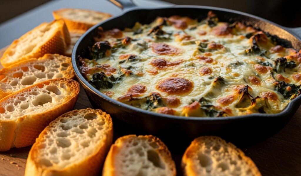 Spinach and artichoke dip