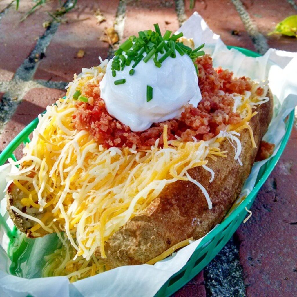 Cheesy Bacon Potato Bake