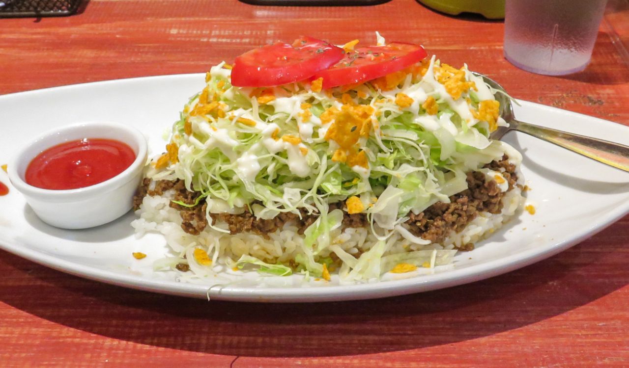 Taco rice