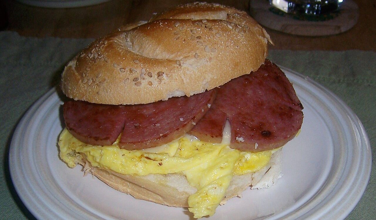Taylor Ham (Pork Roll), Egg, and Cheese