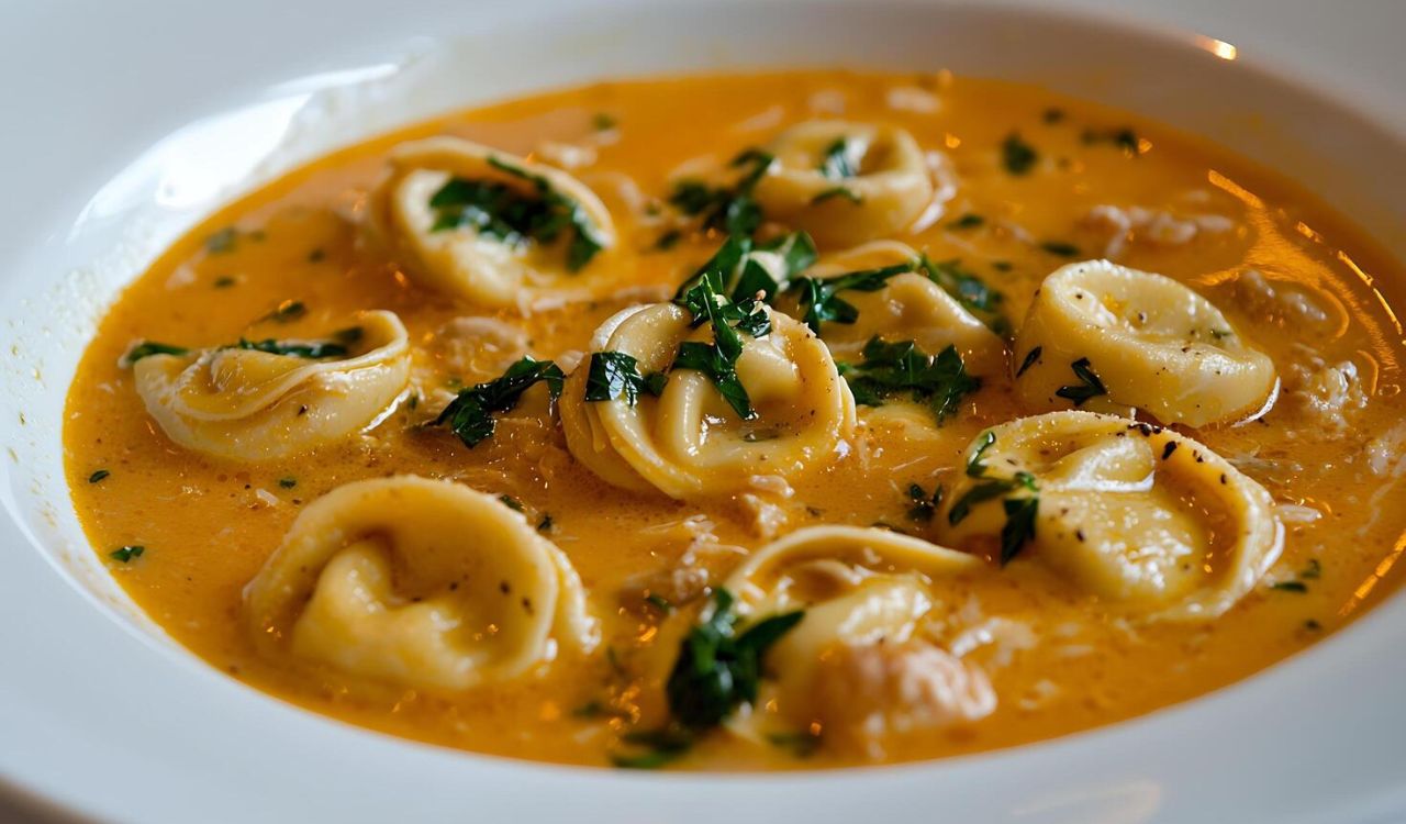 Tortellini soup