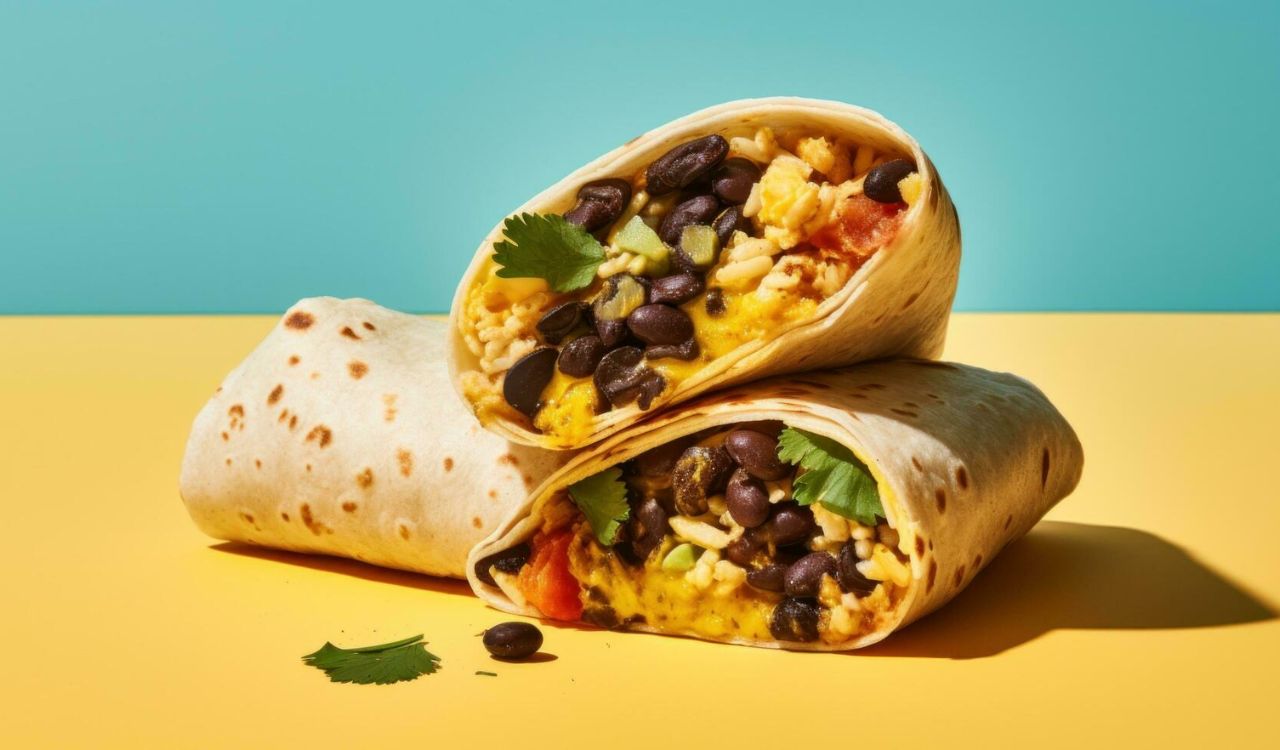 Vegetable Breakfast Burritos