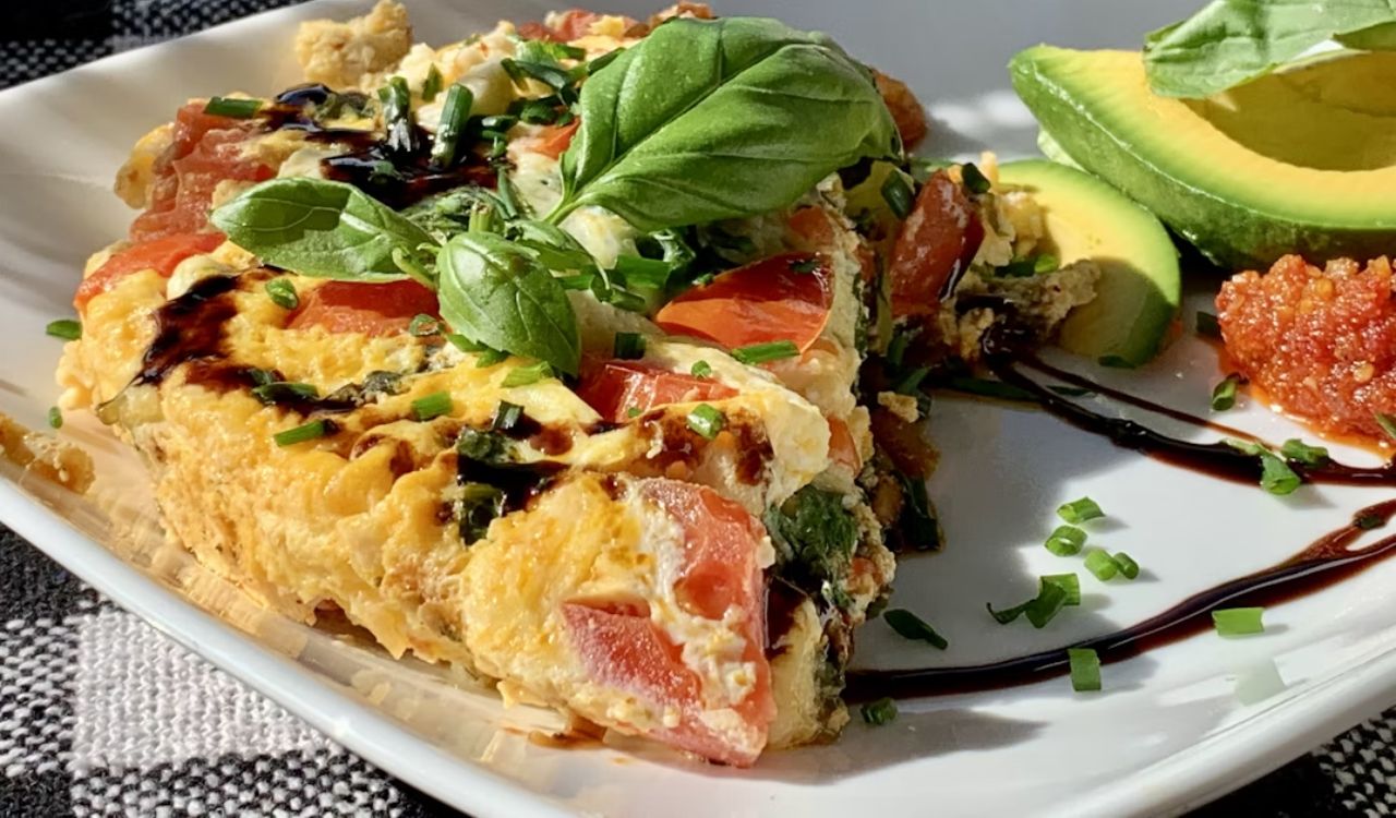 Veggie omelet