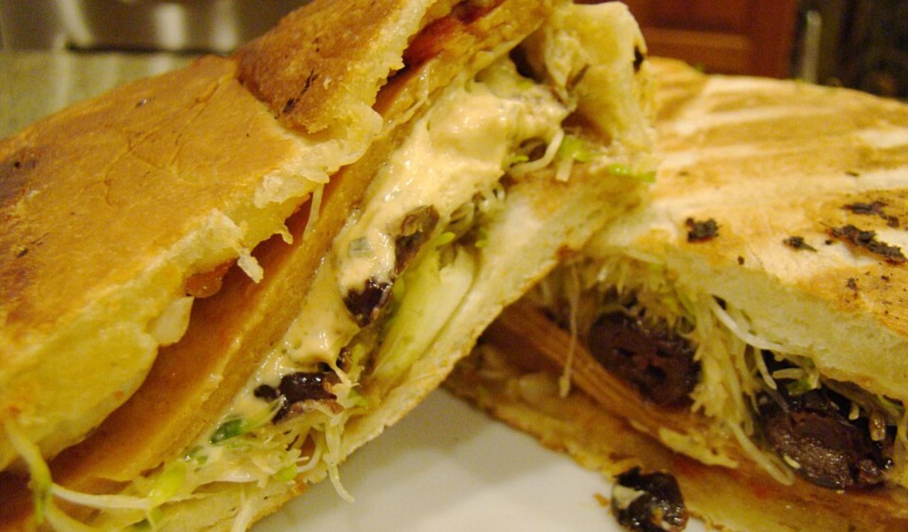 Veggie panini