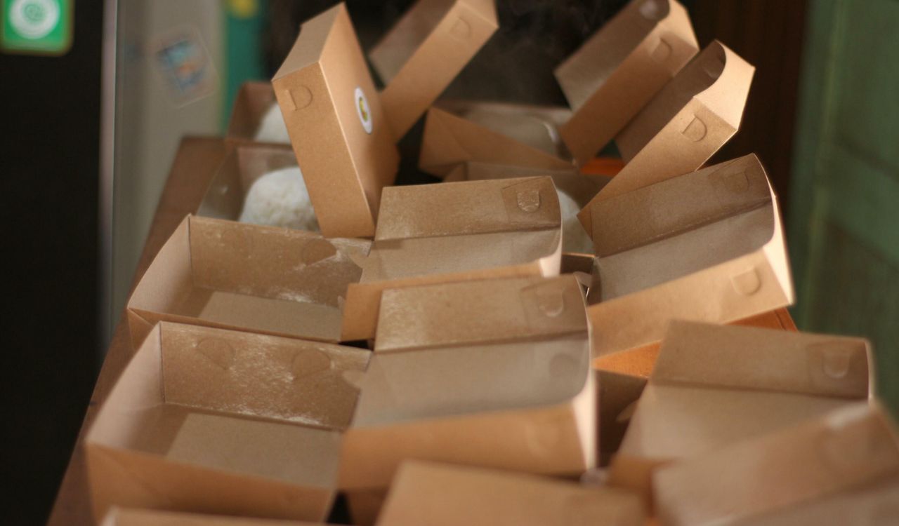 Wax-Coated Paper Containers