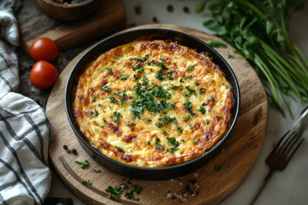 Onion and Herb Frittata Herb Frittata