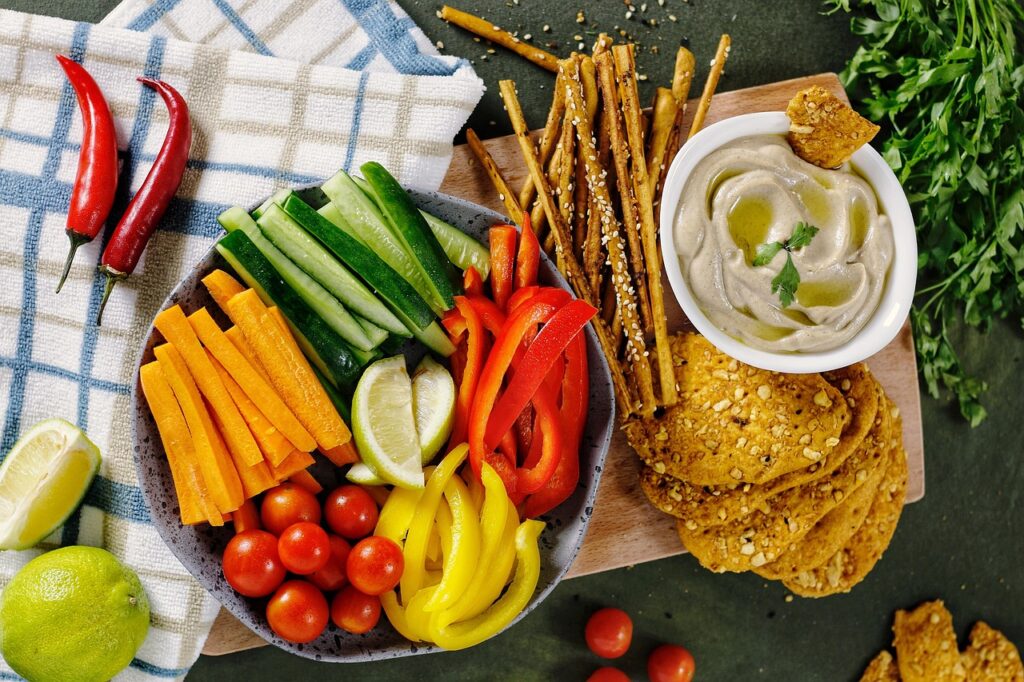Fresh Veggies with Dip
