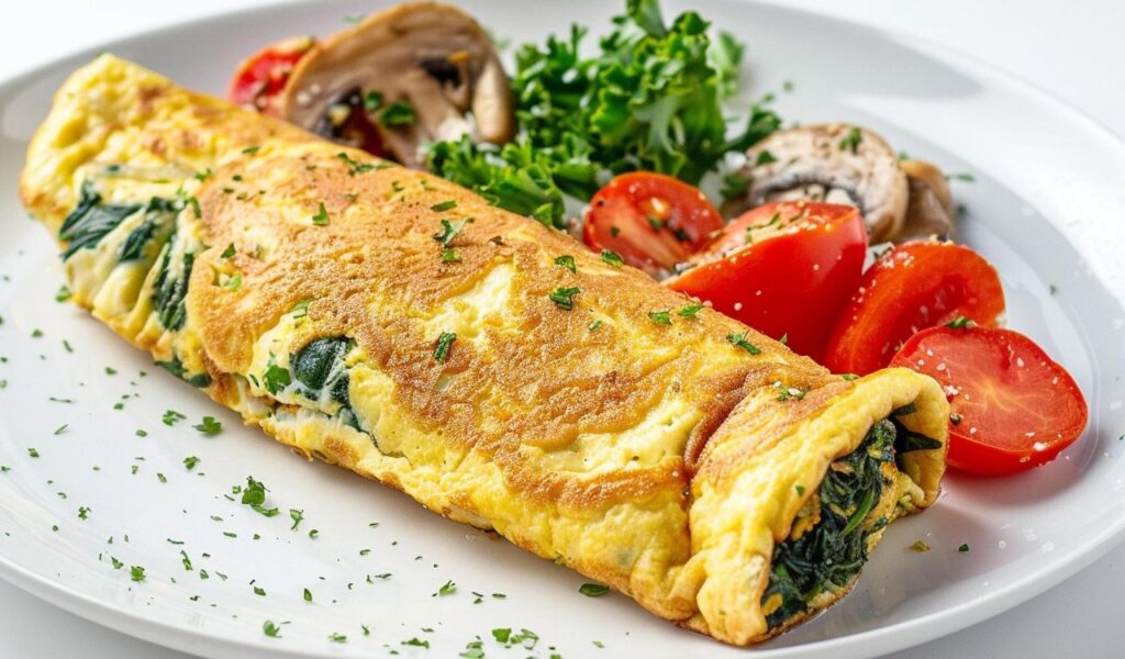 Veggie omelet