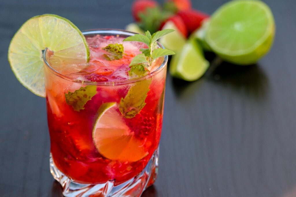 Mojito, Raspberry, Strawberry image.