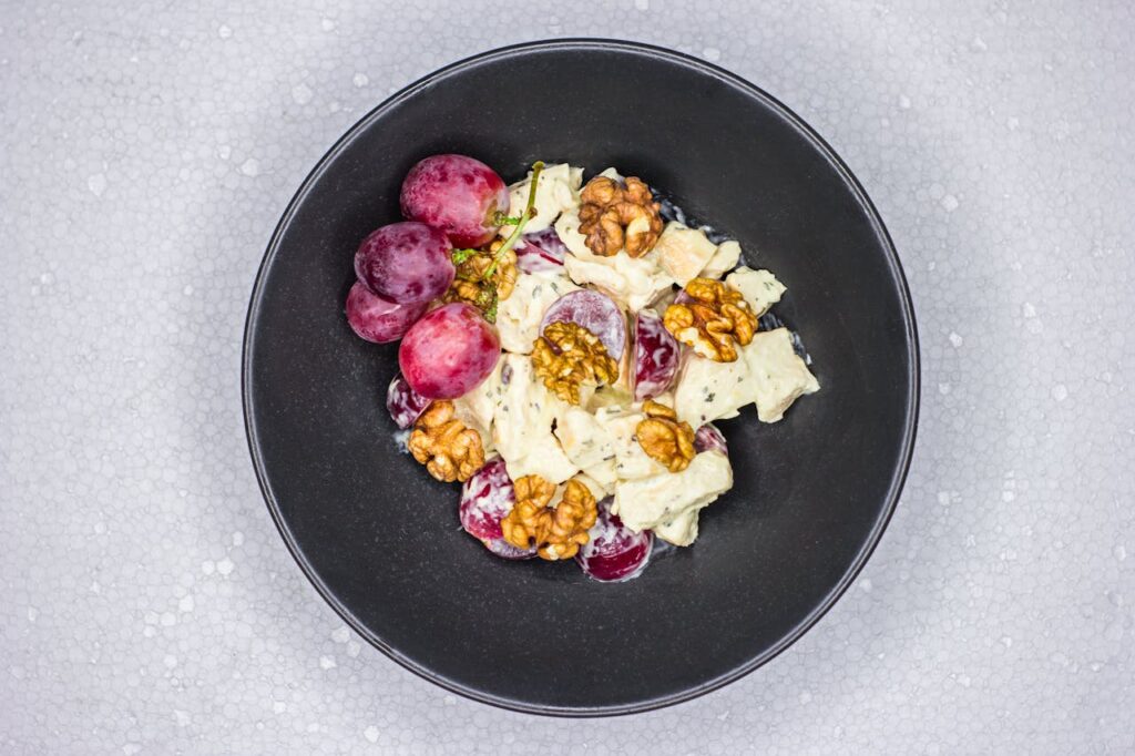 Apple, Walnut, and Cheddar Salad