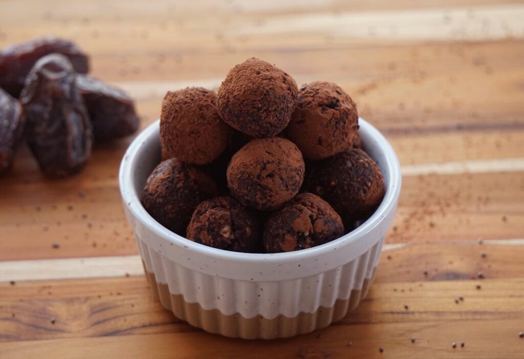 Spiced Rum Chocolate Truffles