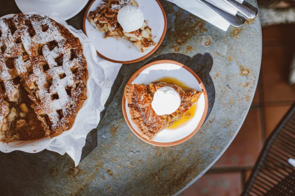 Pecan Pie with Bourbon and Vanilla