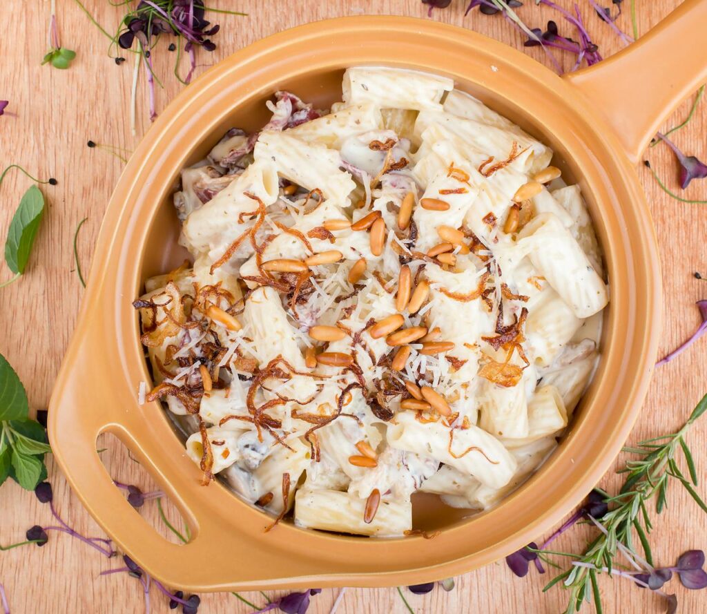 Rigatoni alla Norma Bake