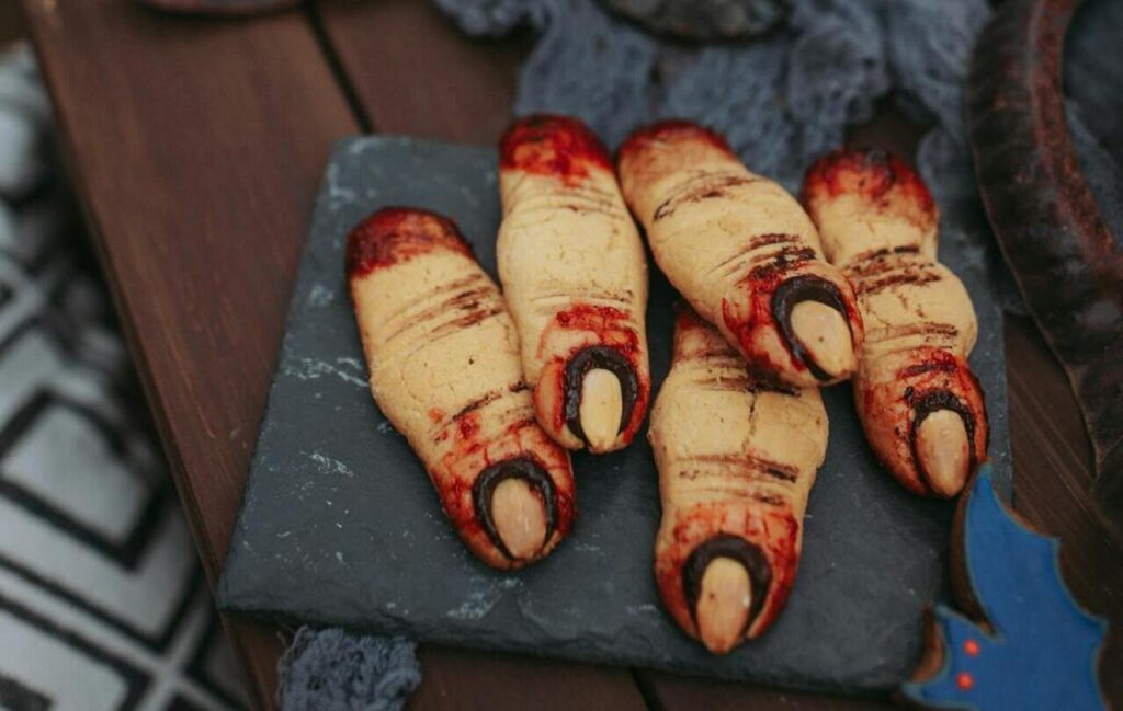 Bloody Finger Cookies