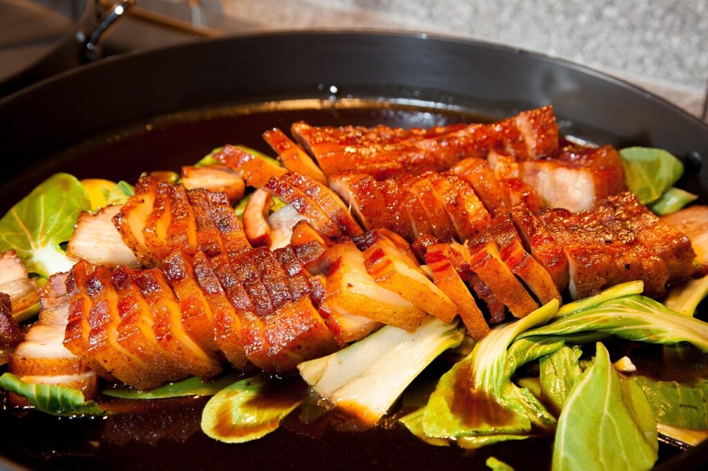 Pork, Meal, Dish image
