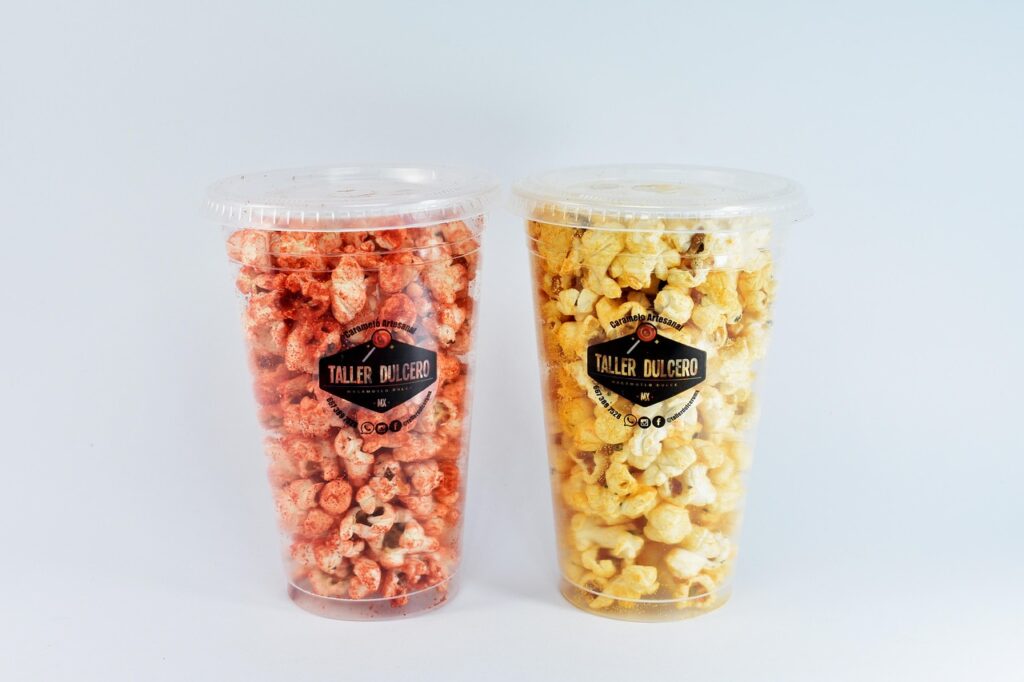 Popcorn Seasoned with Spices