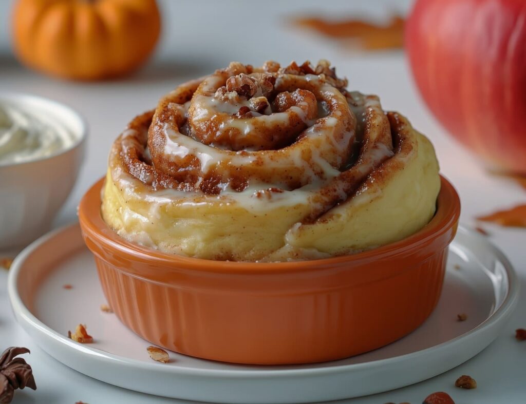Pumpkin Spice Cinnamon Rolls