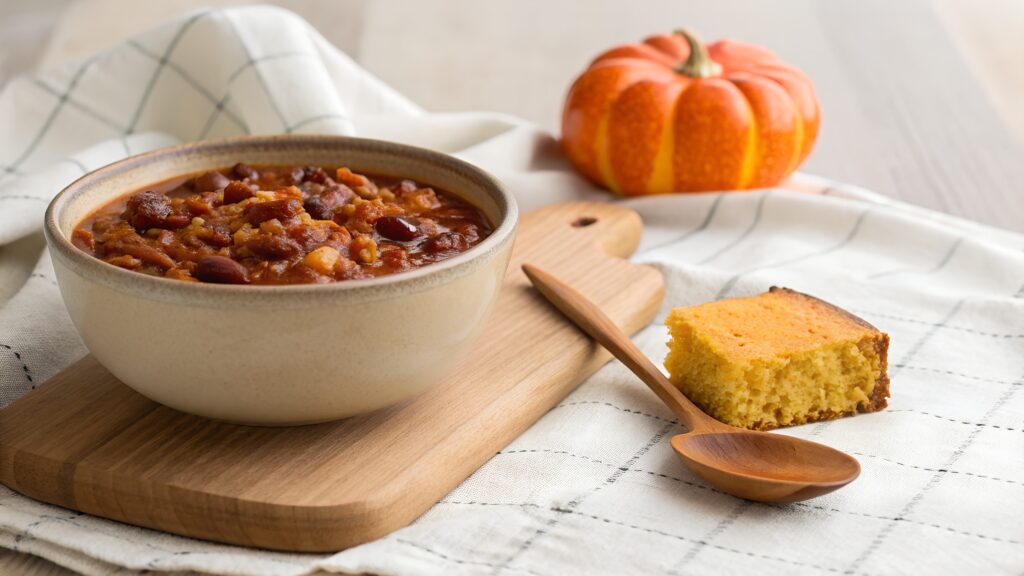 Cornbread and Chili