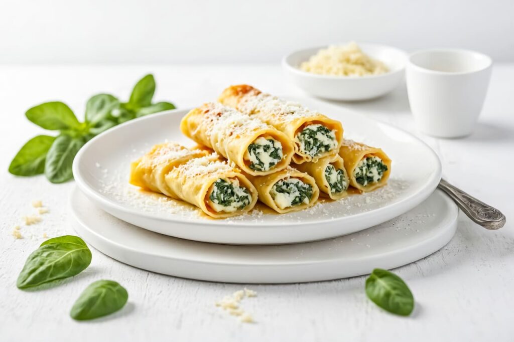 Spinach and Ricotta Cannelloni