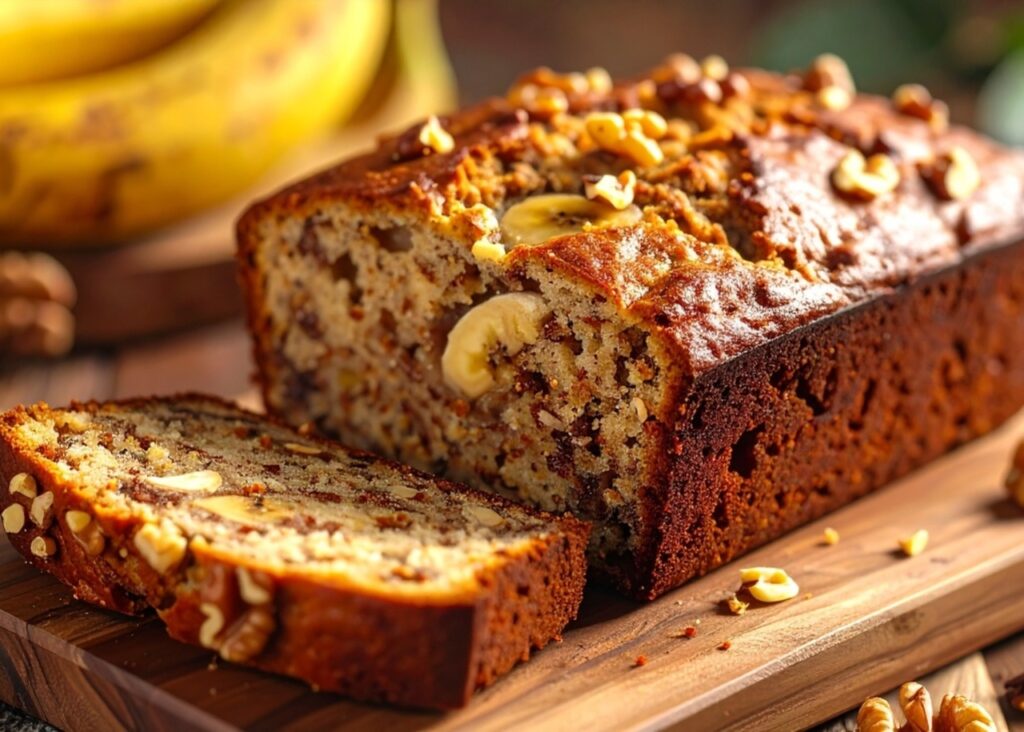 Banana Walnut Cake
