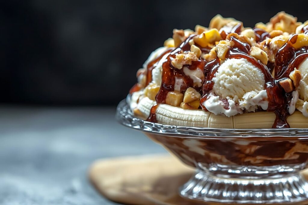 Caramelized Banana Sundae