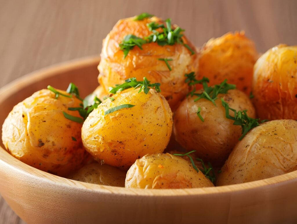 Lemon Herb Roasted New Potatoes