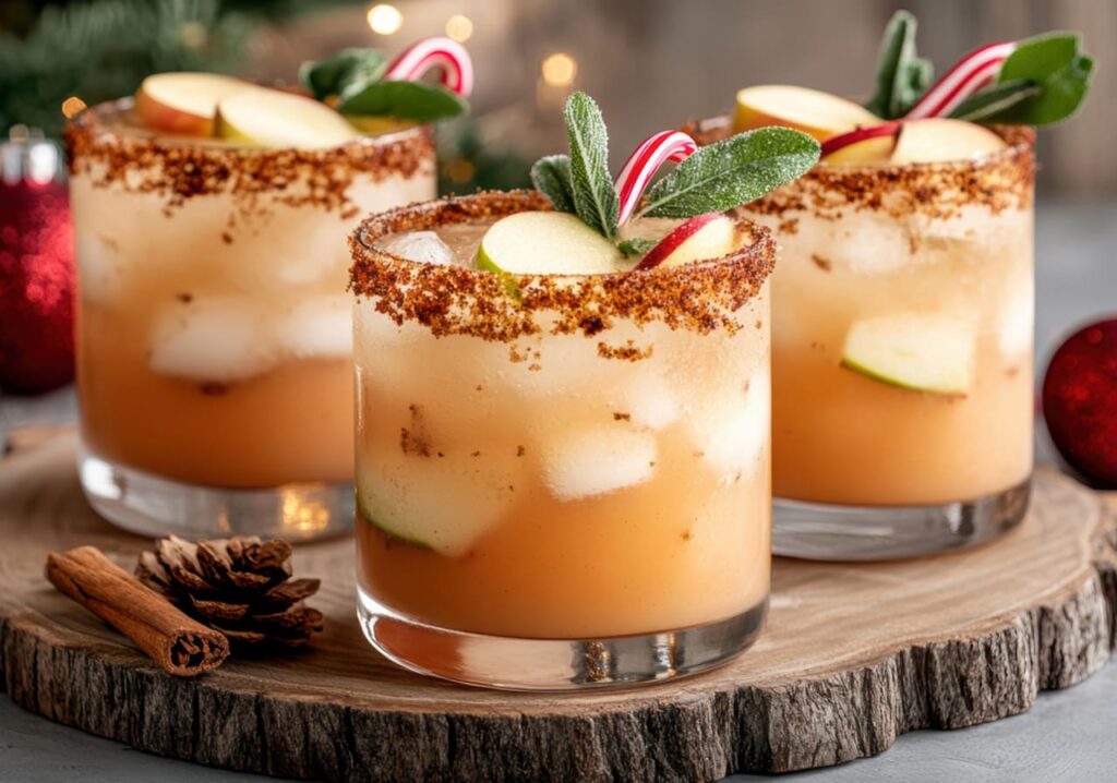 Spiced Apple Spritzer