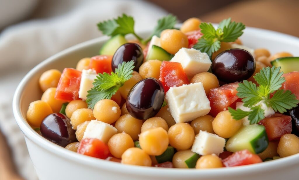 Greek Chickpea Salad