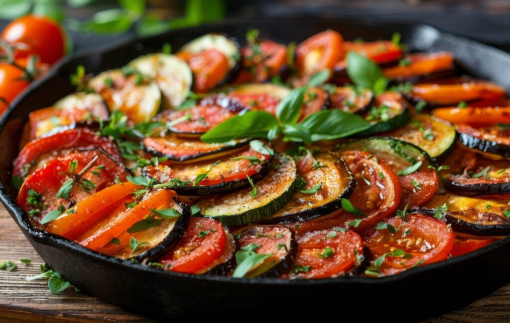 Zucchini and Tomato Casserole