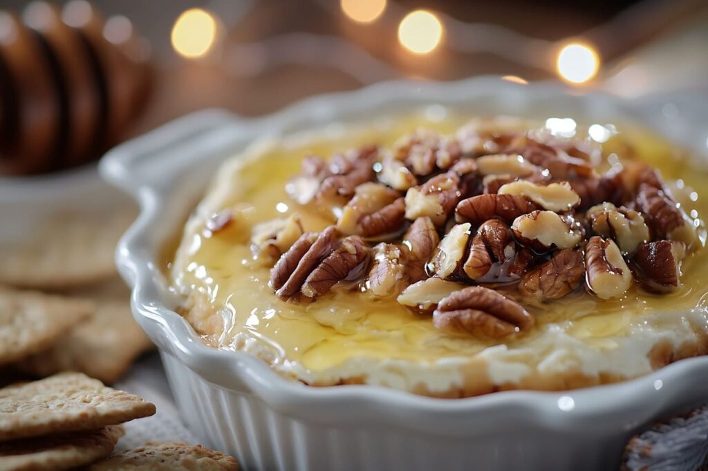 Honey Pecan Cream Cheese Dip
