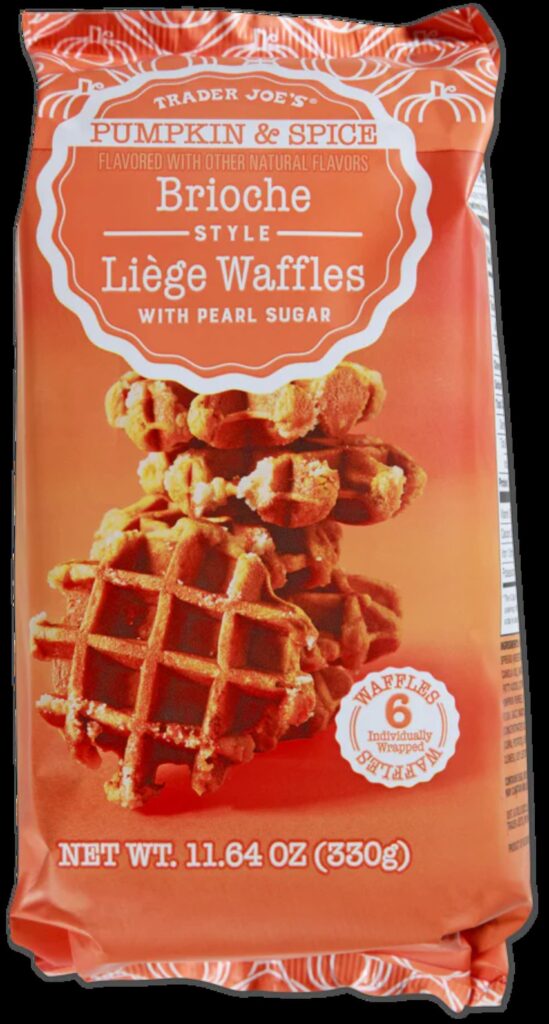 Pumpkin & Spice Brioche-Style Liège Waffles