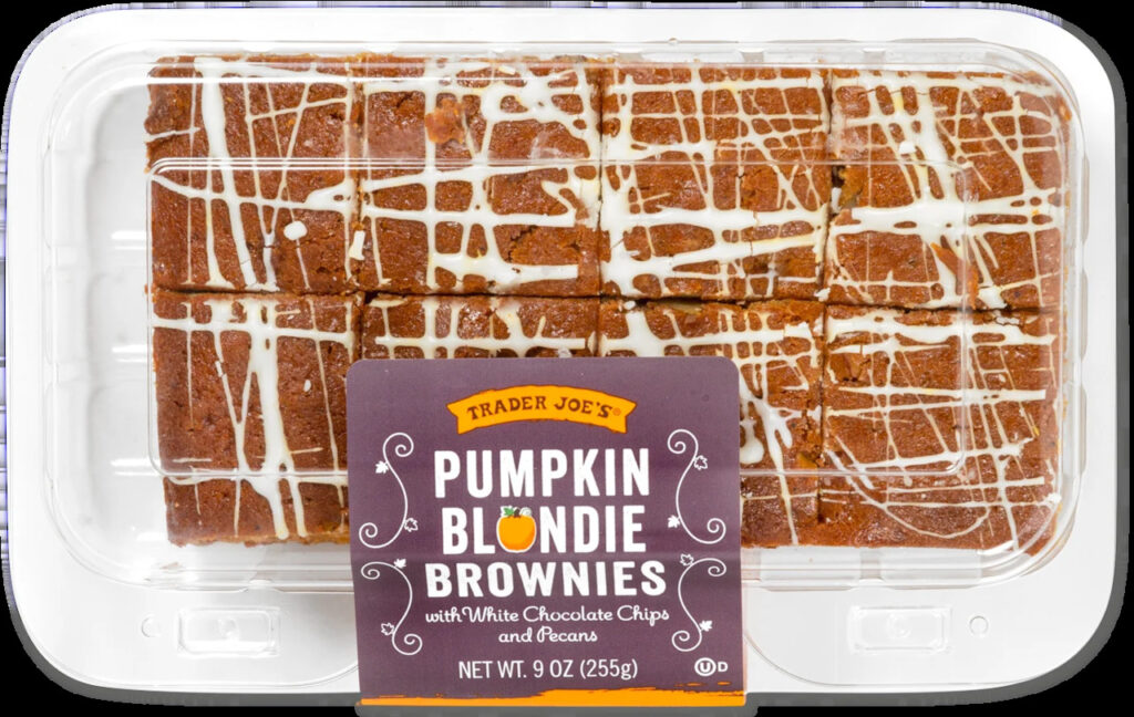 Pumpkin Blondie Brownies