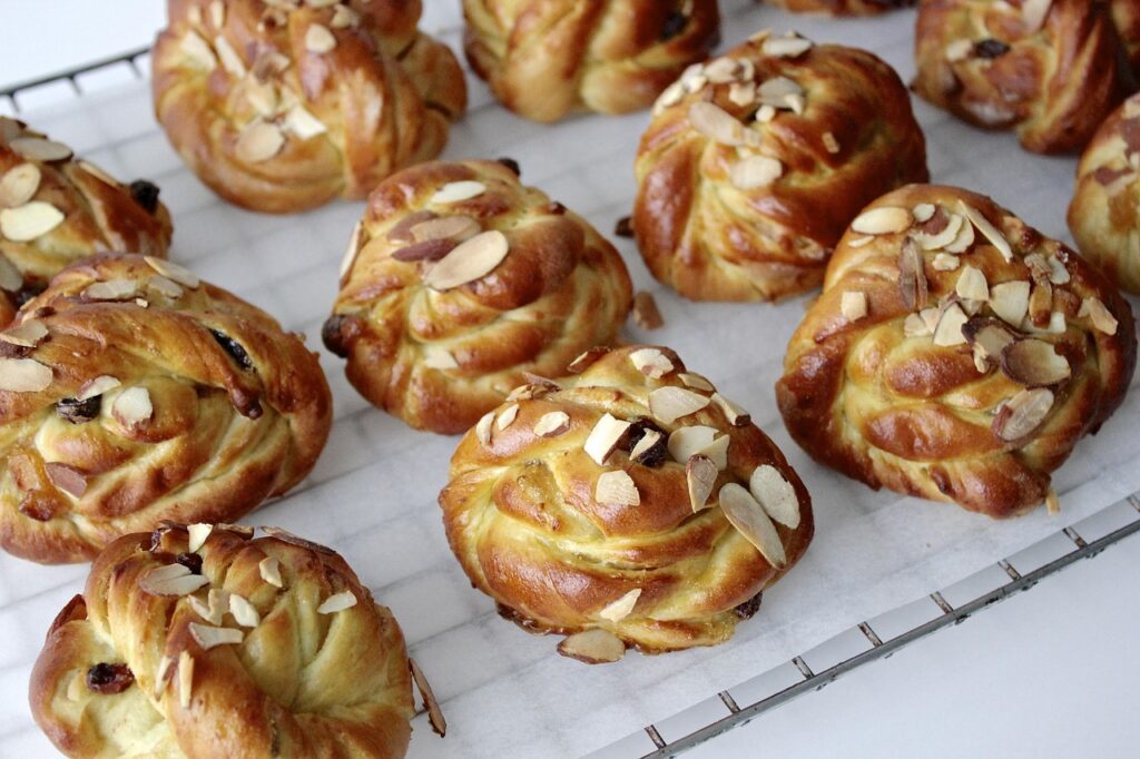 Almond Joy Cinnamon Rolls