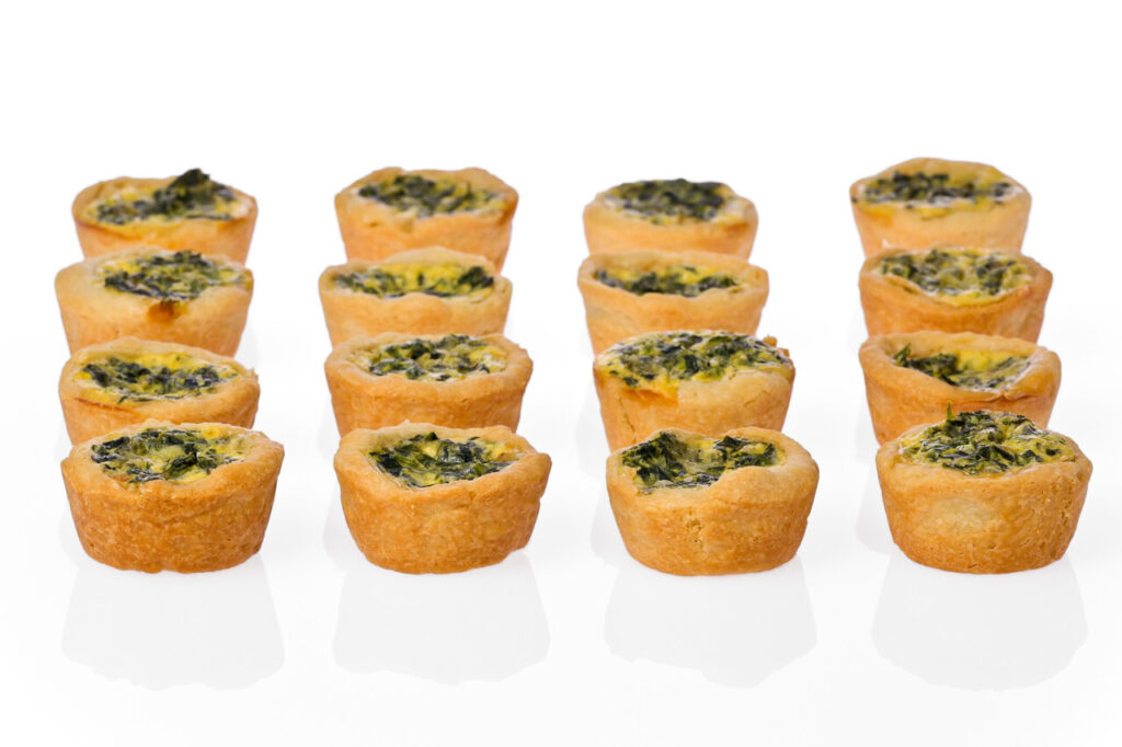 Spinach Artichoke Phyllo Cups