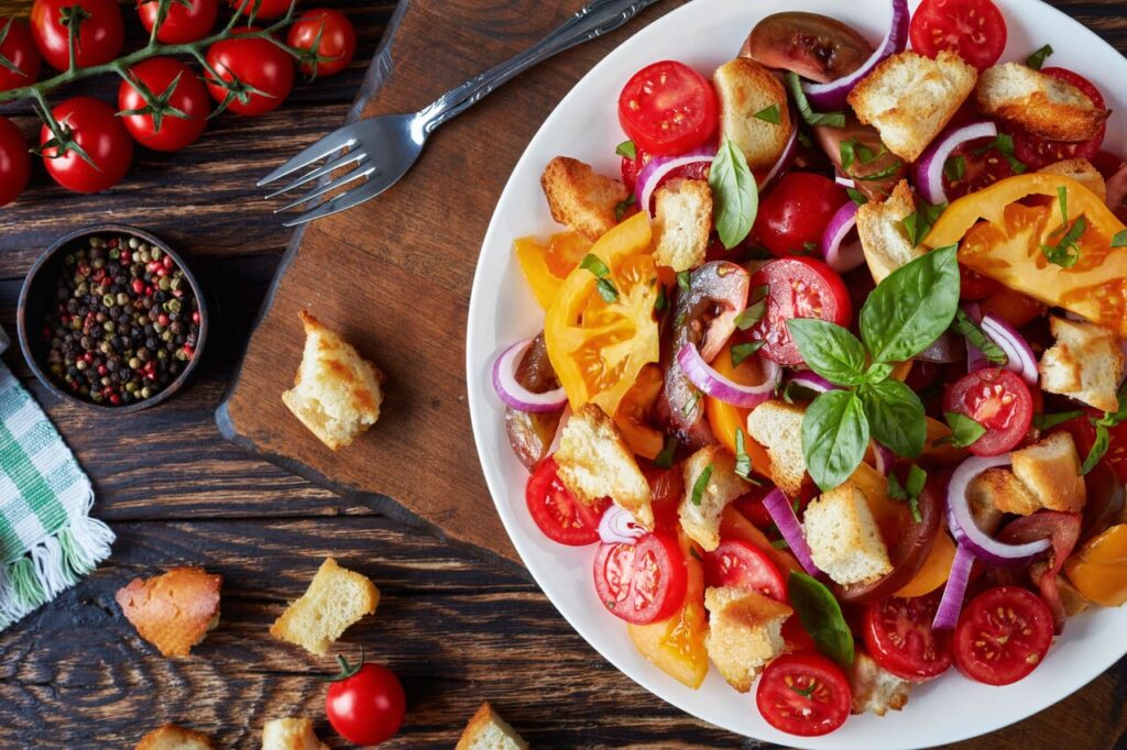 Greek Panzanella