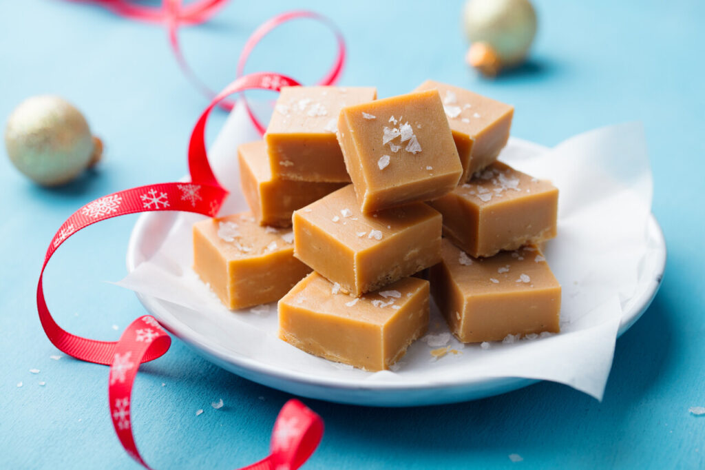 Salted Caramel Fudge