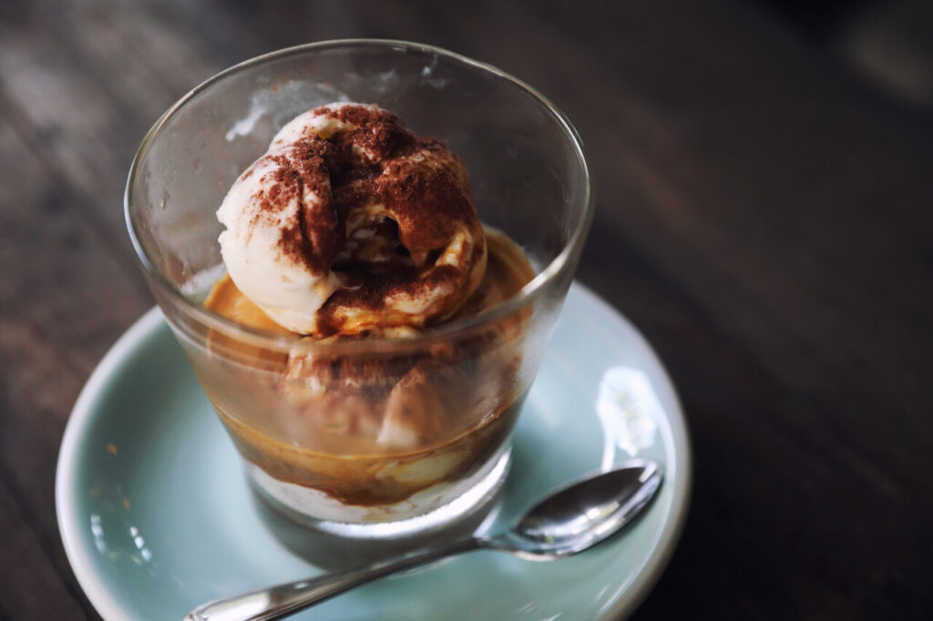Mocha Affogato Sundae