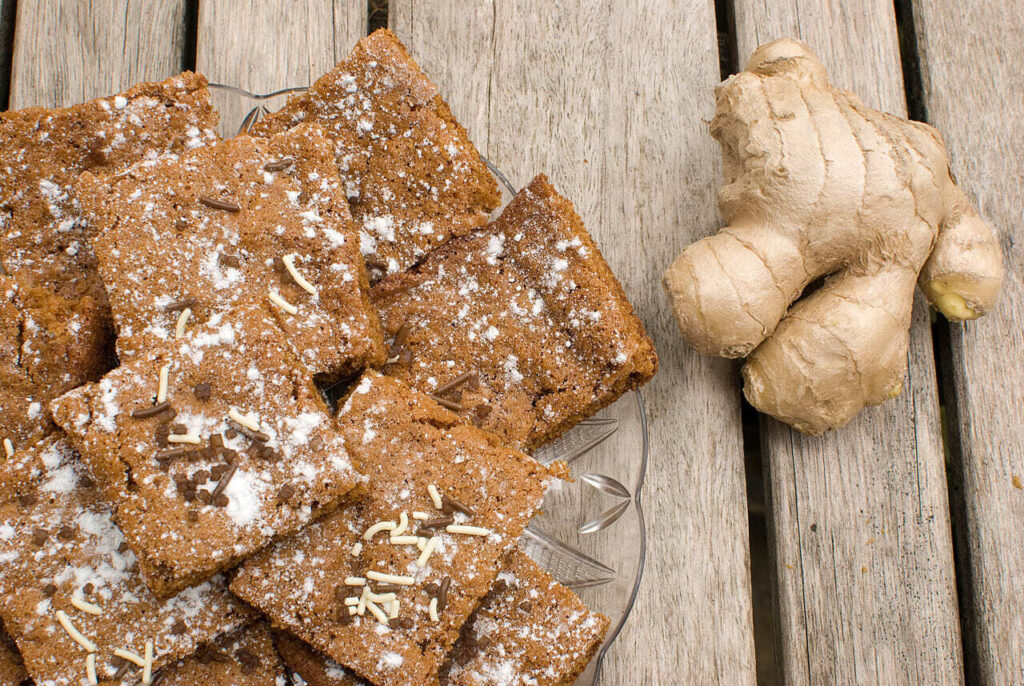 Ginger Spice Nut Bars