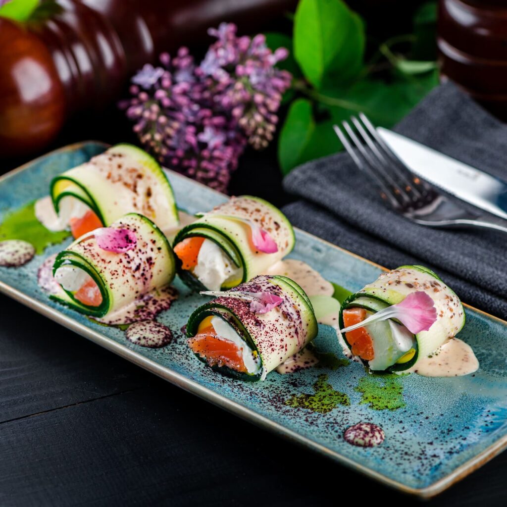 Smoked Salmon Cucumber Rounds