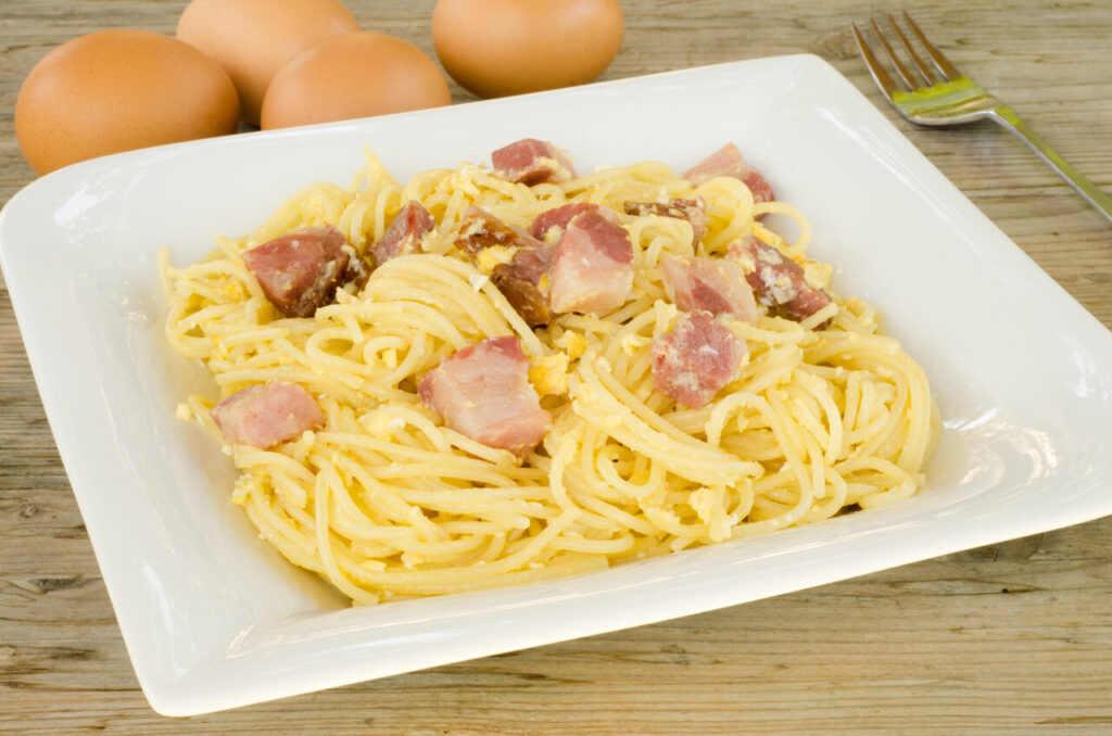 Traditional Roman Carbonara 