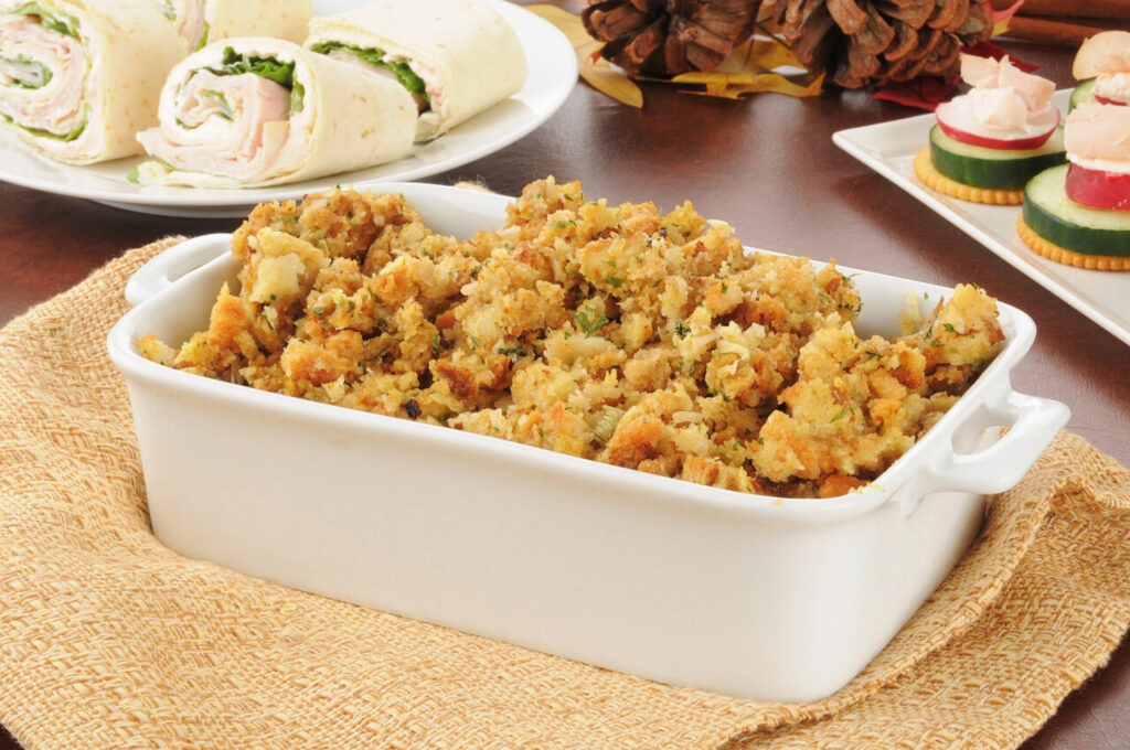 Turkey and Stuffing Casserole