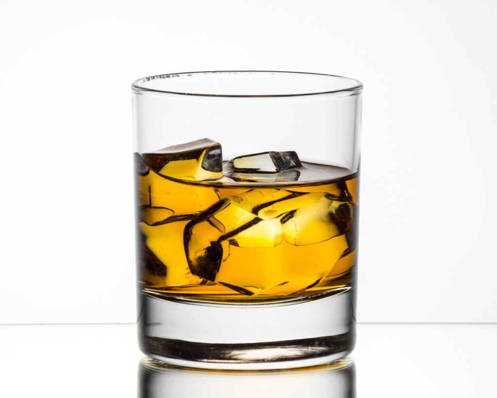 glassware and the weight/texture of the stones