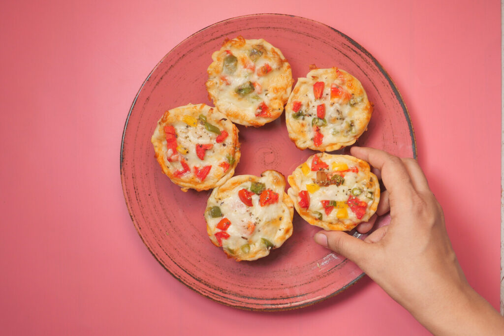 Mini Tortilla Pizzas