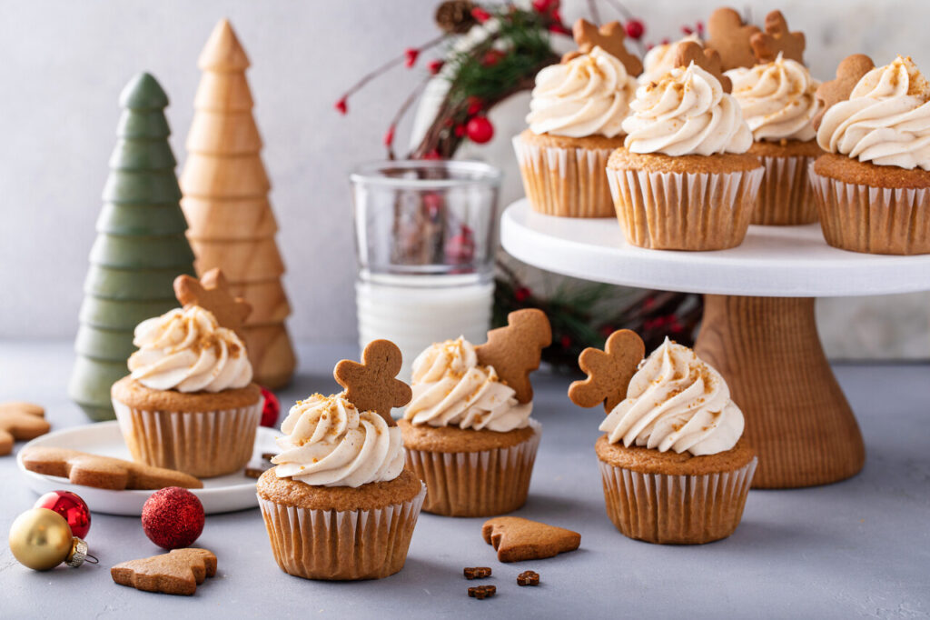 Gingerbread Cupcakes