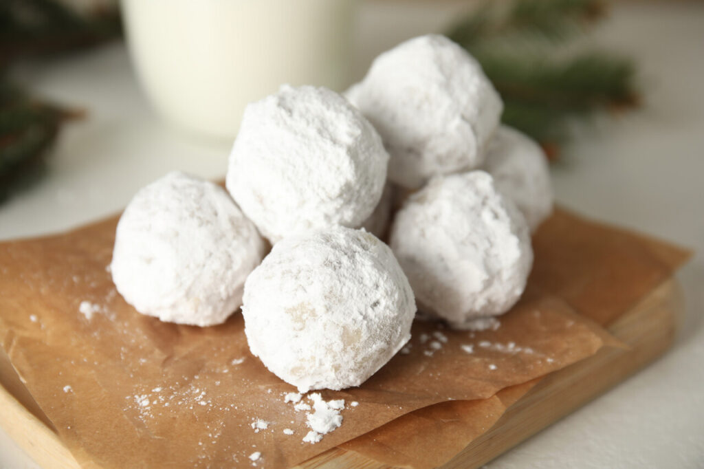 Almond Snowball Cookies