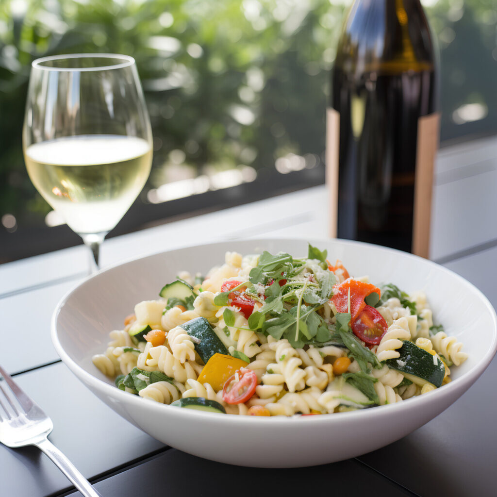  Lemon Fusilli with Arugula