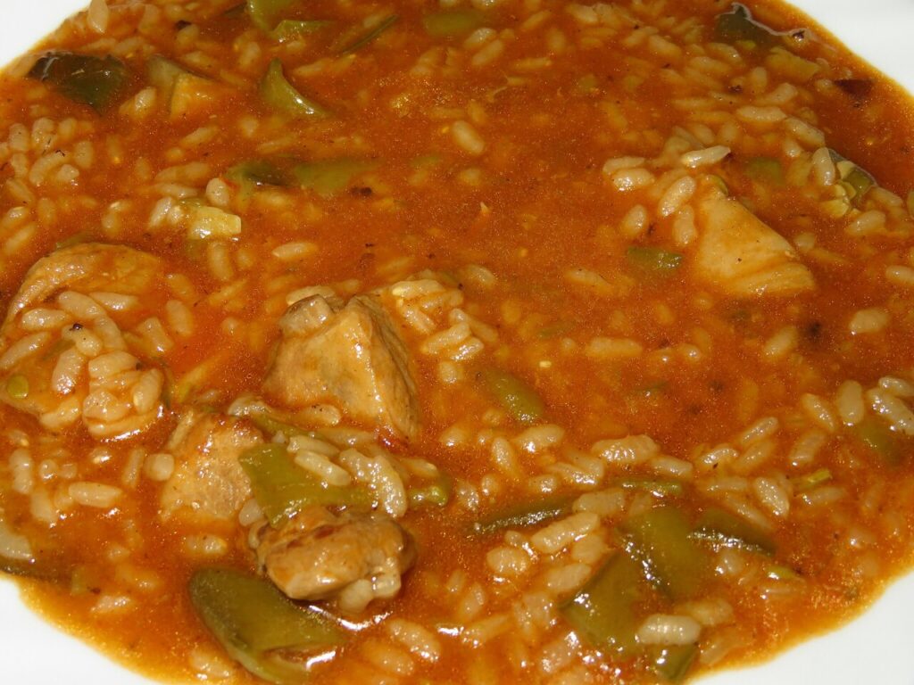 Arroz Caldoso de Pollo