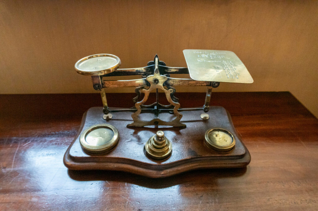 18th Century Postal Scales